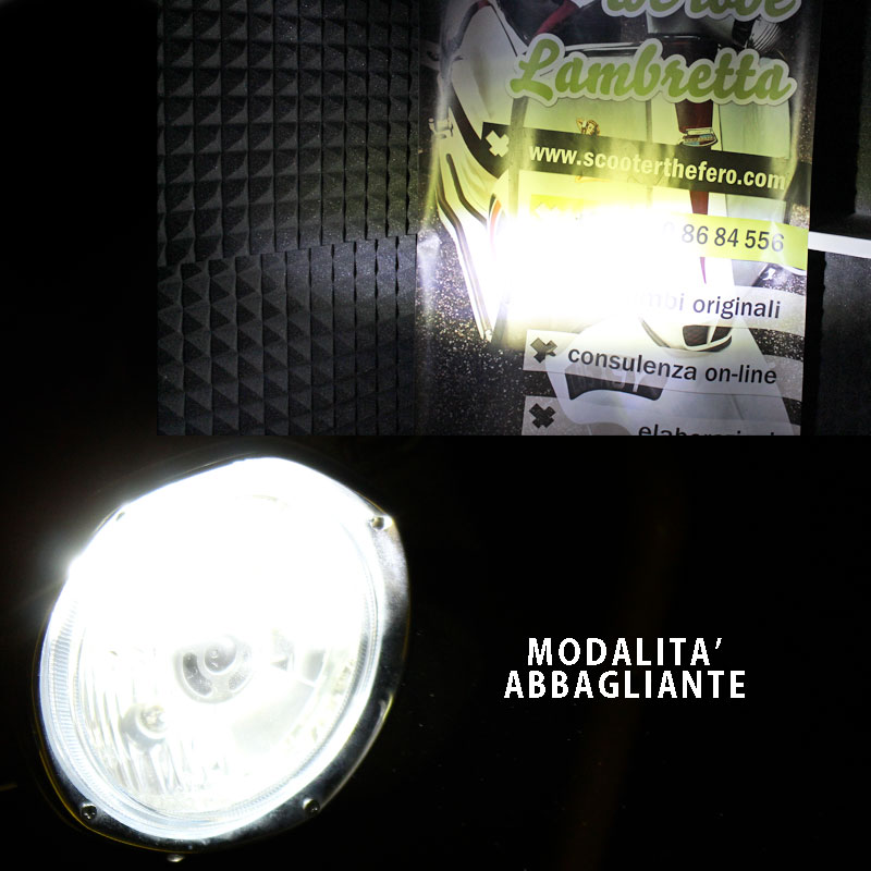 20W 12V Led Lambretta halogen light bulb